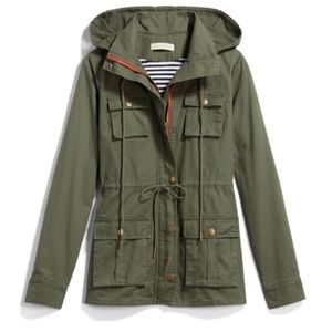 Market & Spruce Chaplin Lined Anorak Jacket Medium